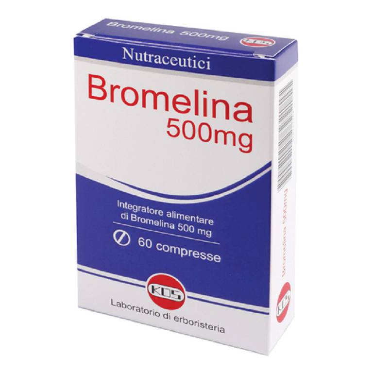 BROMELINA 500MG 60CPR