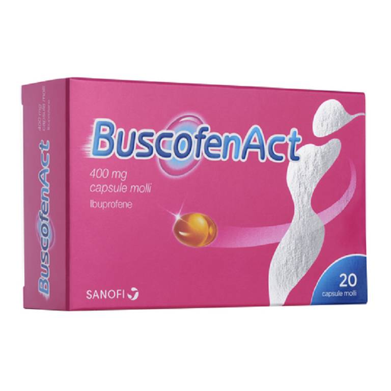 BUSCOFENACT*20CPS 400MG