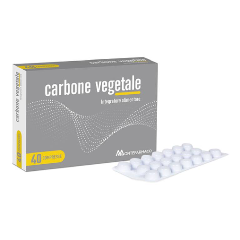 Carbone vegetale 40cpr