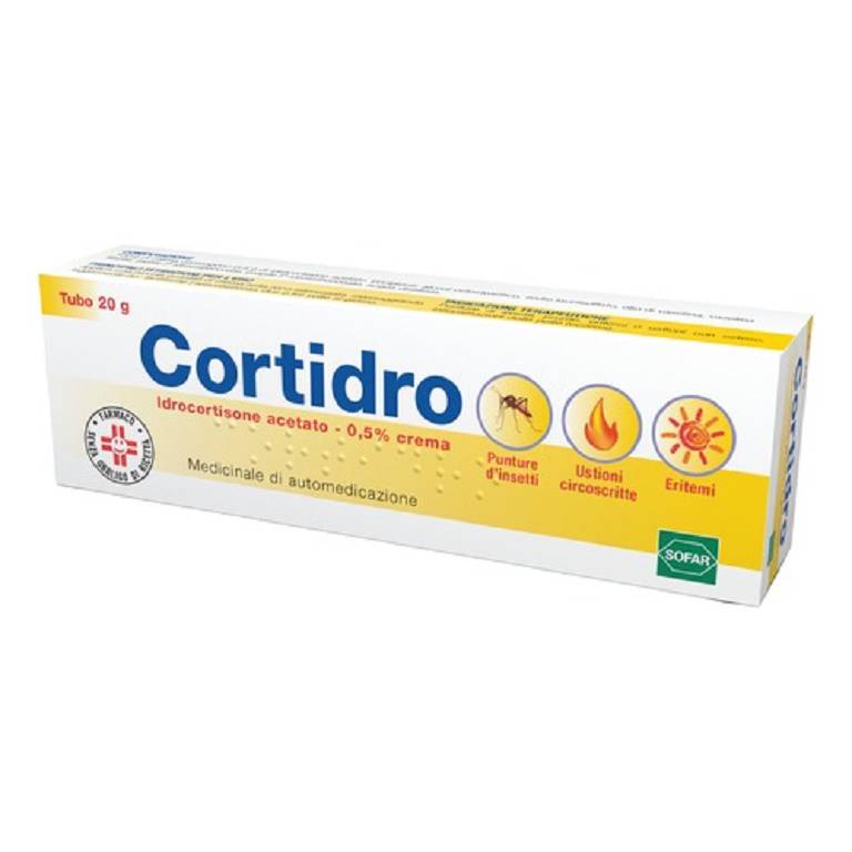 CORTIDRO*CREMA 20G 0,5%