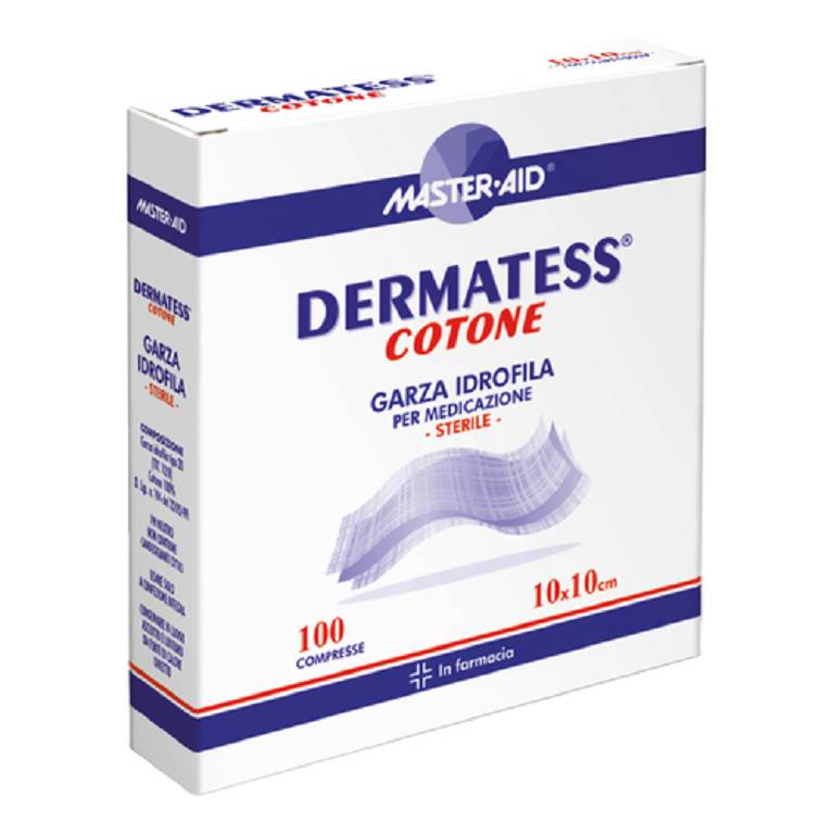 DERMATESS COT GARZA 10X10 100P