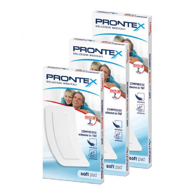 GARZA PRONTEX SOFT 10X30CM 2PZ